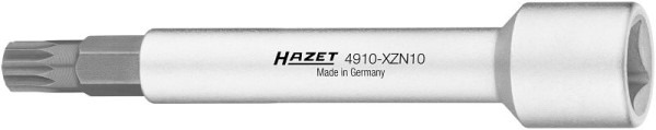Hazet tegenhouder voor zuigerstang, vierkant 12,5 mm (1/2 inch), inwendig meertands profiel XZN, M10, 4910-XZN10