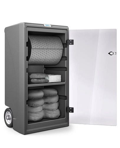 DENSORB noodset met absorberende matten in de Caddy Small, universele uitvoering, 270-392