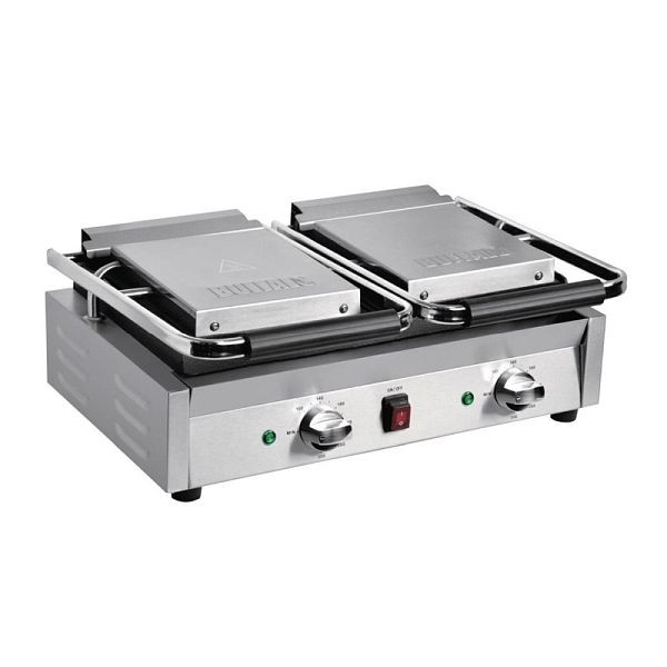 Buffalo Bistro contactgrill dubbel gegroefd/gegroefd, DY994
