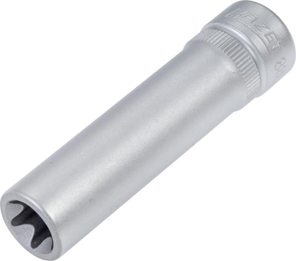 Hazet TORX® dopsleutelinzet, hol vierkant 10 mm (3/8 inch), buiten TORX® profiel, E12, lange versie, 880LG-E12