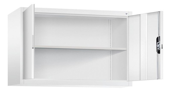 C+P bovenkast Acurado, H790xB1200xD400mm, kleur: verkeerswit, verzonken handgreep, 9465-000 S10169