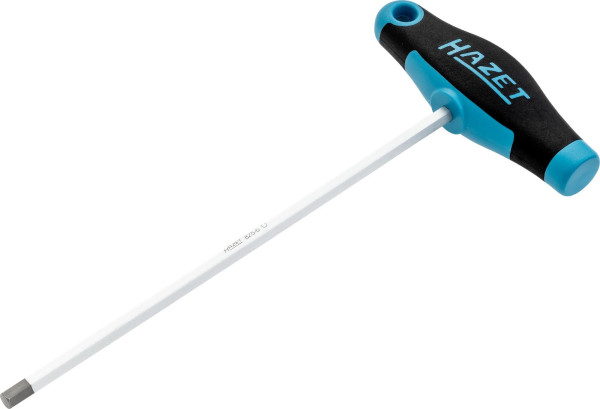 Hazet-schroevendraaier, met T-greep, binnenzeskantprofiel, 6 mm, zeskantkling, ergonomisch HAZET 2-componenten T-greep, 828-6