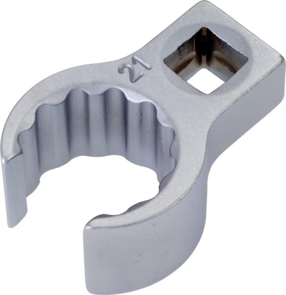 Hazet ringsleutel, dubbel zeskant, open, hol vierkant 10 mm, buiten dubbel zeskant profiel, 22 mm, binnen vierkant 10 = 3/8", 848Z-22