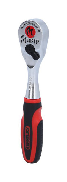 KS Tools 1/4" Monster omschakelratel, 80 tanden, 935.1490