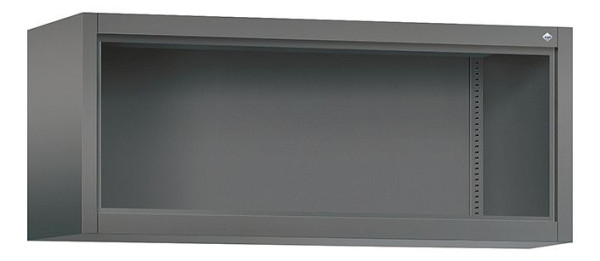 C+P opzetplank Acurado, H500xB1200xD400mm, kleur: vulkaangrijs, 9364-000 S10013