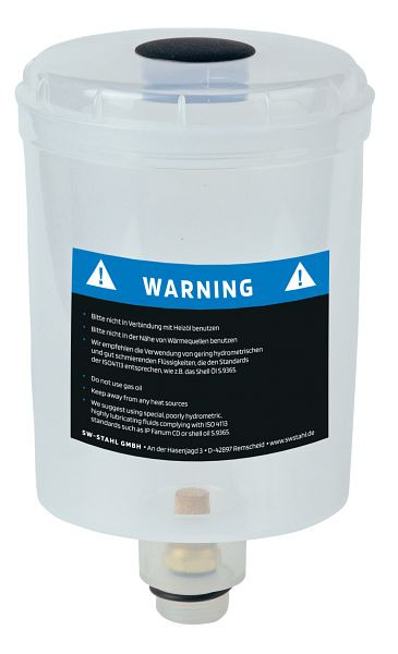 SW-Stahl vervangingscontainer voor 26091L, met deksel, 26091L-1