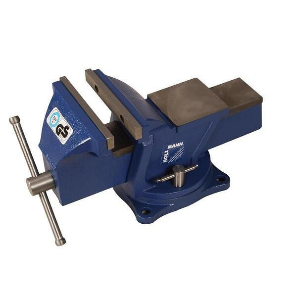 Holzmann werkbankbankschroef inclusief draaiplaat, bekbreedte: 150 mm, WBS150N