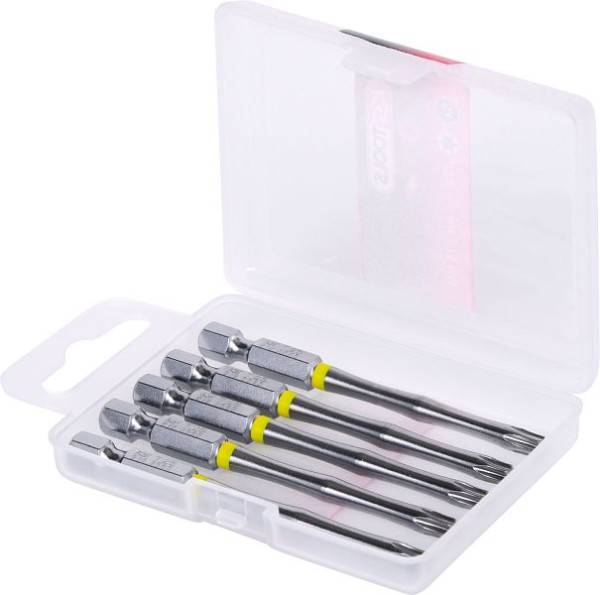 KS Tools 1/4" TORSIONpower bit Torx, 75 mm, T25, 5 stuks, 918.3566