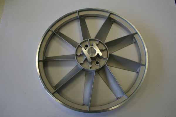 ELMAG KR ventilatorwiel 350/1/13 (code 3600100) voor unit B 3800 en 4900 (voor Euroair 400 en MEISTER 500/600), 9100659