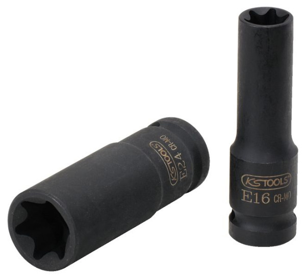 KS Tools 1/2" Torx E-stopcontact, lang, E11, 515.1052