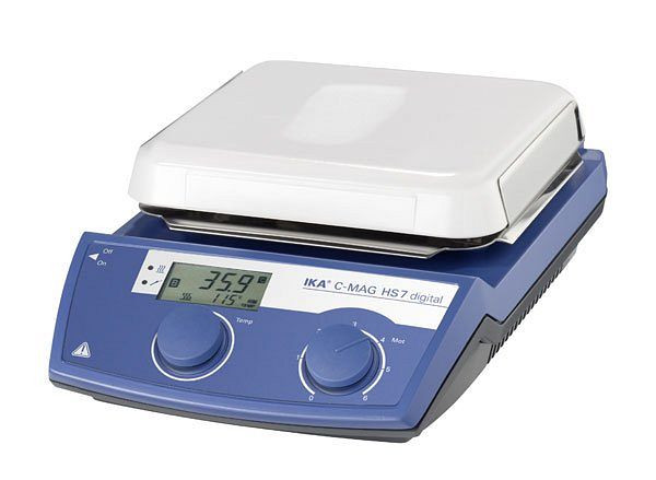 IKA magneetroerder met verwarming, keramische plaat, C-MAG HS 7 digitaal, 0003487000