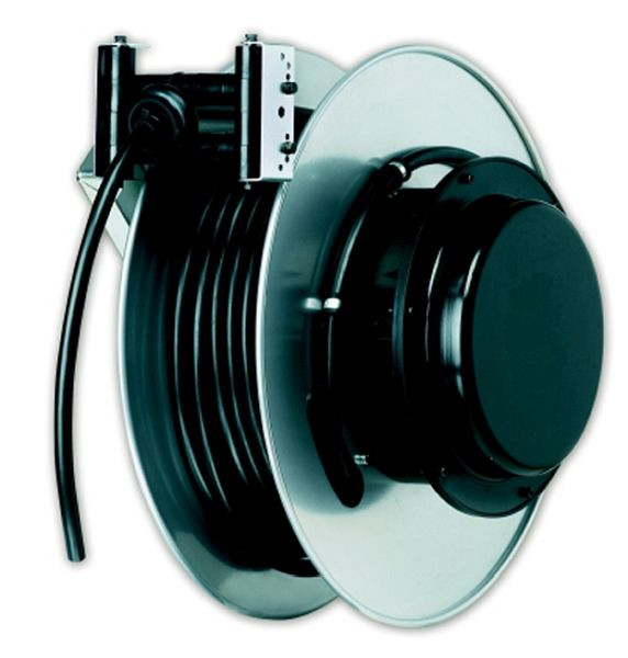 Ebinger kabelhaspel IE 1700, 4 geleiders, kabeldoorsnede: 10 mm², kabellengte: 25 m, sleepring: 100 A, met kabel, 2.582.745