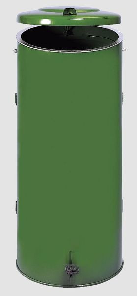 VAR compact dubbeldeurs pedaal, groen, 1081