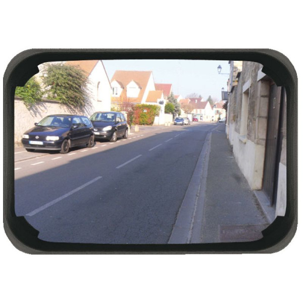 Stein HGS HGS multifunctionele spiegel Visiom®, vierkant, 600 x 400mm / Polymir®, ca. 9 m / 9 kg / 3 jaar garantie op de functie (spiegelglas, frame, houder), 36361