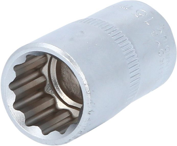 Brilliant Tools Dopsleutel 1/2" 12-kant, 15 mm, BT022415