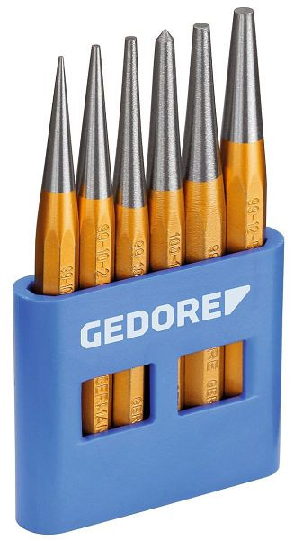 GEDORE stempelset, 6-delig, PVC-houder, 8753680