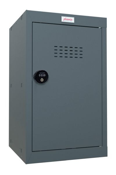 Phoenix CL-serie maat 3 houtskoolgrijze kubuskast met cijferslot, CL0644AAC