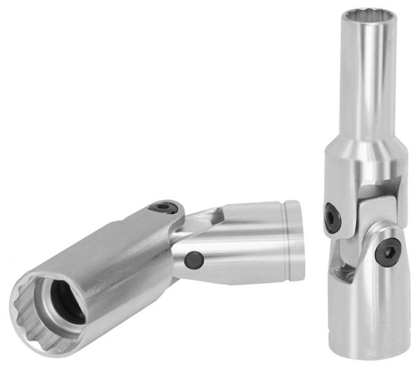 KS Tools 3/8" CHROMEplus® 12-kant dopsleutel met scharnier, 3/8", 918.4862
