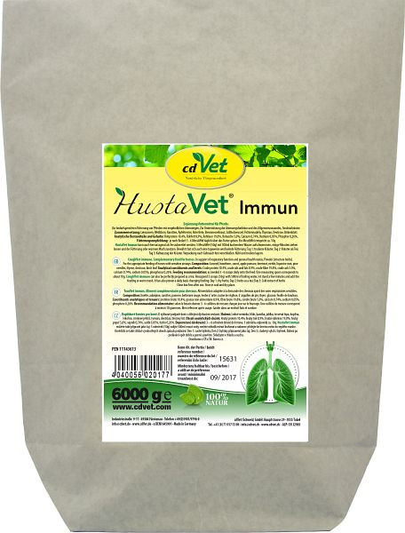 cdVet HustaVet Immuun 6 kg, 2017