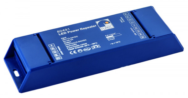 rutec Projekt LED Power Repeater 240W / 12V 480W / 24V Power Repeater veelkleurig 4-kanaals, PHZ491
