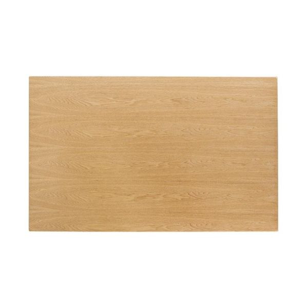 Bolero rechthoekig tafelblad essenfineer voorgeboord 110 x 70cm, CY950