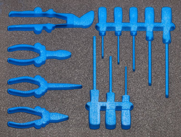 SW-Stahl schuiminzetstuk, niet uitgerust, leeg inzetstuk voor Z3010-3, Z3010-INSERT3