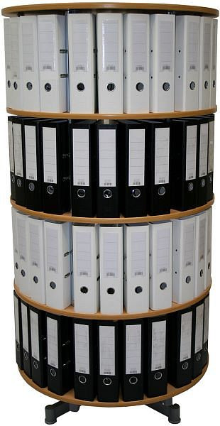 reef Folder kolom 4 verdiepingen volledig draaibaar beuken, R2081BB4