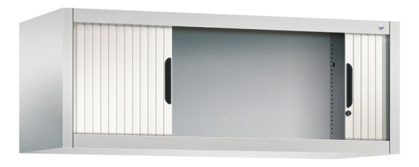 C+P rolluikkast Omnispace, H450xB1200xD420mm, kleur: lichtgrijs / verkeerswit, inbouwgreep, 3263-00 S10080