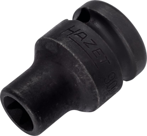 Hazet impact, machine schroevendraaierdop, TORX®, hol vierkant 12,5 mm (1/2 inch), buiten TORX® profiel, E12, 900S-E12