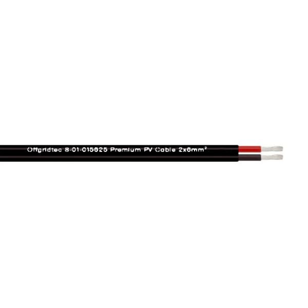 Offgridtec zonnekabel PV1-F twee-aderige zonnekabel zwart, 8-01-015620
