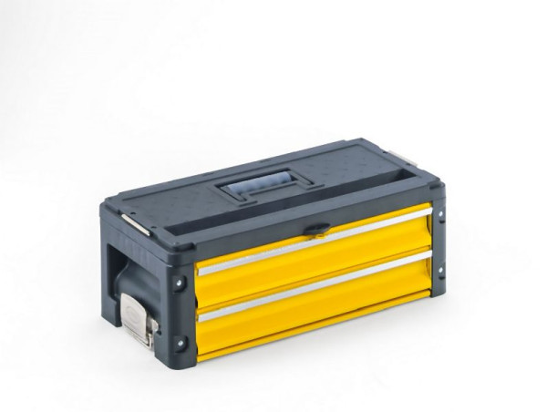 Metra gereedschapskoffer 2 laden module-uitbreiding geel, 10517