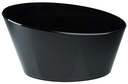 Contacto champagnekoeler, ovaal zwart 46 cm, 6760/450