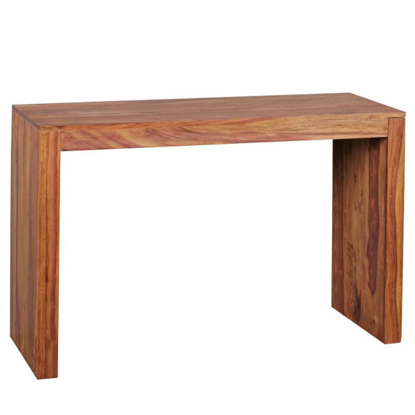 Wohnling consoletafel MUMBAI massief houten sheesham console 115 x 40 cm landelijke stijl, natuurlijk hout modern, WL1.785