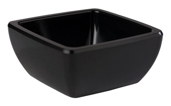 APS schalen -FRIENDLY BOWL- 6,5 x 6,5 cm, hoogte: 3 cm PET, zwart, VE 6, 79023