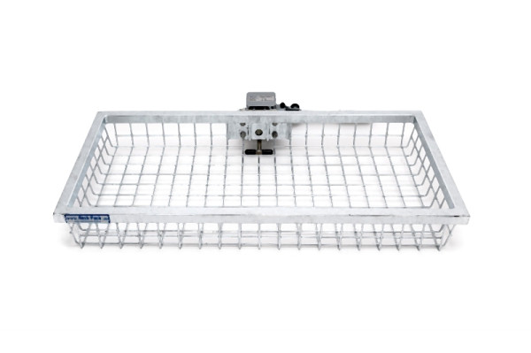 Achterdrager Optimaal, opvouwbaar met snelsluiting in maat 1000 x 500 x 125 mm, 900295