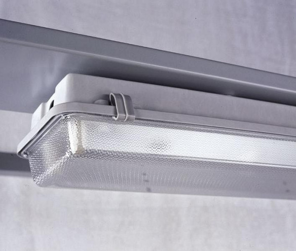 KLW lamp 1500 mm lang met kap inclusief lichtbron, AB-La.1500A-2x58