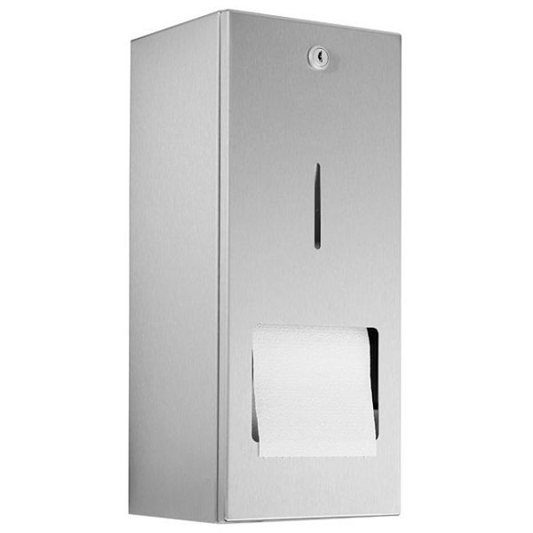 KEMMLIT toiletpapierdispenser 164 voor 2 rollen, 205.689