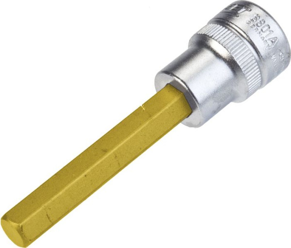 Hazet Schroevendraaier dop, hol vierkant 10 mm (3/8"), zeskant dop profiel, 5/16", 8801A-5/16