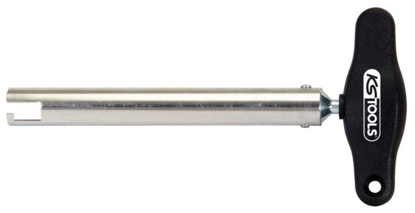 KS Tools bougiedoptrekker met T-greep, kort, 225 mm, 500.7525