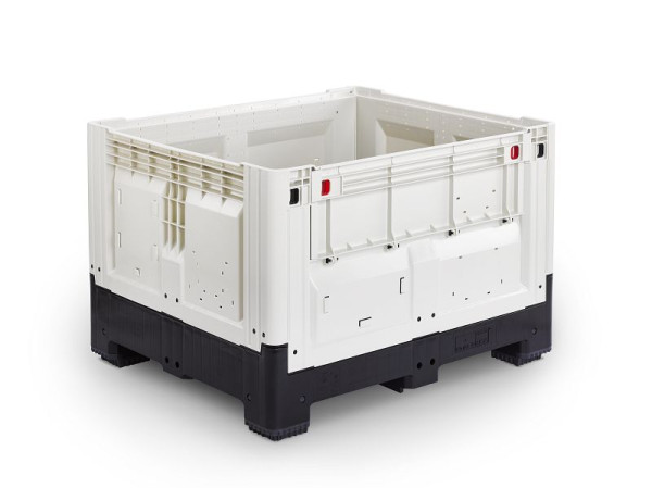 ALPHA opvouwbare palletbox, inhoud: 720 liter, onderbouw: 4 voet, 1037