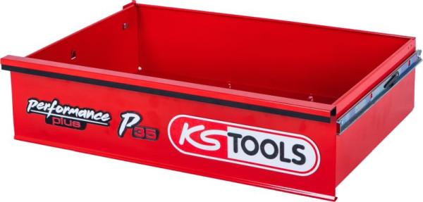 KS Tools lade met logo en kogelgeleiding voor werkplaatswagen P35, 568x398x145 mm, 873.5008-R012P