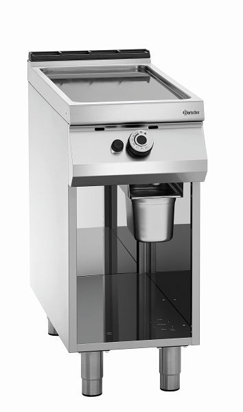 Bartscher gasgrillplaat, glad, open bodem, 2955041