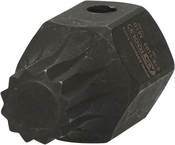 KS Tools 1/2" DUODRIVE speciale slagdop XZN, M16, 43 mm kort, 515.1163