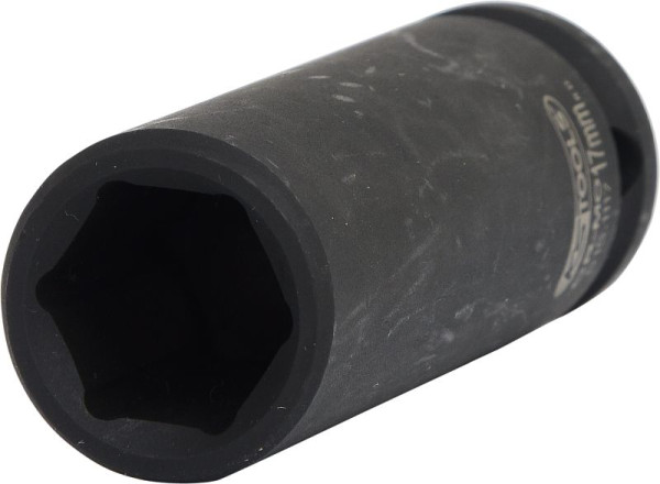 KS Tools 1/2" slagdop, zeskant, lang, 17 mm, 515.1117