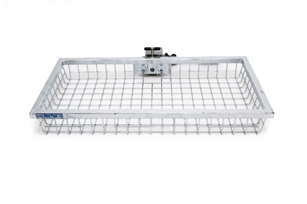 Achterdrager Optimaal, neerlaatbaar met snelsluiting in maat 1000 x 500 x 125 mm, 141350