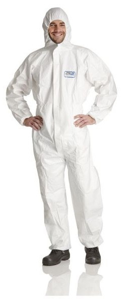 ProSafe 2 overall, capuchon, antistatisch, wit, maat XL, VE: 50 stuks, PS2-XL
