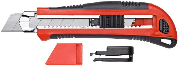 GEDORE rood cuttermes 5 lemmetbreedte 25 mm met clip, 3301605