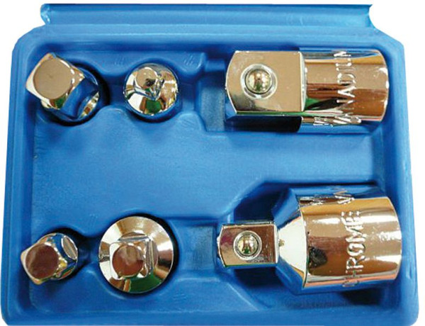 Projahn adapter set, 6 stuks 1/4 "naar 3/8" - 3/8 "naar 1/4" 3/8 "naar 1/2" - 1/2 "naar 3/8", 4259
