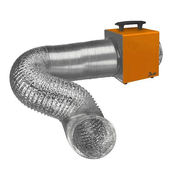 Eurom uitlaatpijp 5m Heat-Duct-Pro 9kW, 332421
