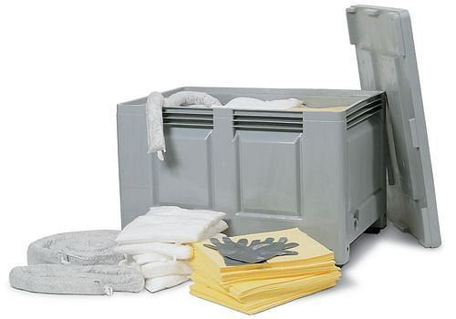 DENSORB noodset in transportkist, "olie", stationair, inhoud 401 liter, 116-753